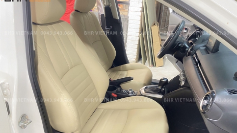 Bọc ghế da công nghiệp ô tô Mazda 2: Cao cấp, Form mẫu chuẩn, mẫu mới nhất